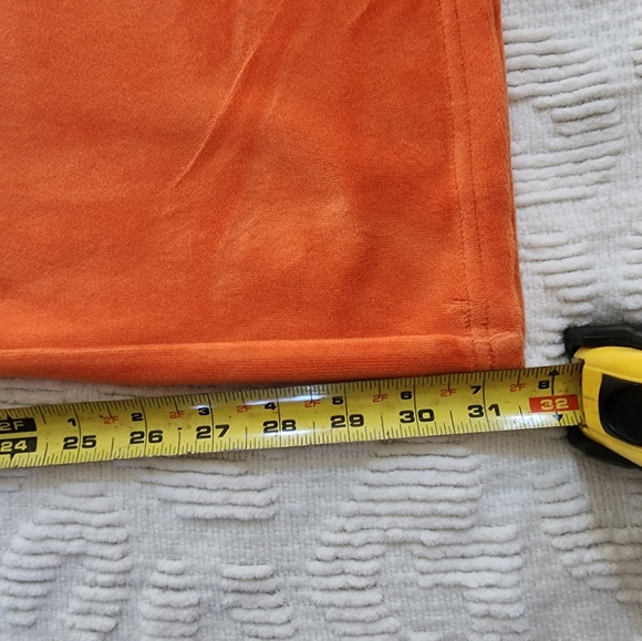 ❤️SOLD❤️ Juicy Couture TrackSuit Pants Orange 🍊 - Picture 6 of 7